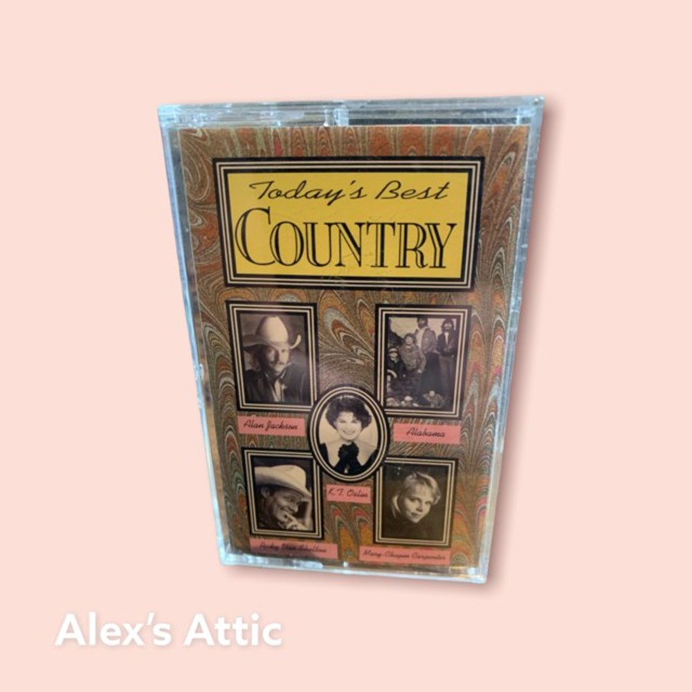 K-Tel Today's Best Country -18509 Cassette Tape